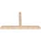 Ekena Millwork Portland Smooth Timber Gable Bracket, Douglas Fir, 84"W x 49"H x 5 1/2"D x 5 1/2"F, 14/12 Pitch GBW084X49X0606POR00SDF - alternate 4